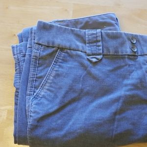 Gray corduroy pants